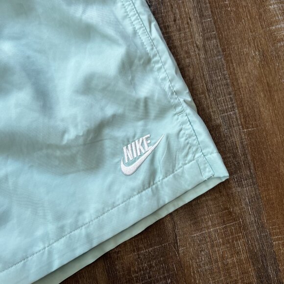 Nike Shorts XL Mens Sportwear Woven Lined Flow Mint Blue $50 - Picture 2 of 9